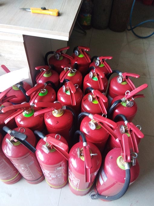 哈爾濱滅火器干粉充裝，滅火器維修灌粉廠家